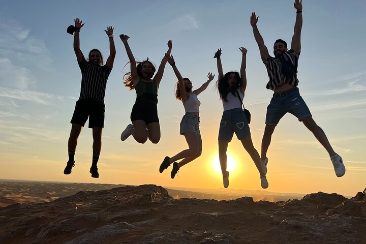 Experience the magic of Dubai’s desert with exhilarating activities like camel rides dune bashing and unforgettable sunset views. Capture the joy and beauty of adventure in every moment.